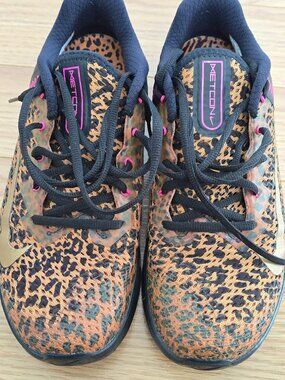 Nike Women's Metcon 6 Training Shoes Cheetah LIKE NEW